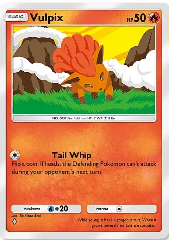 Pokemon TCG Pocket Cards: Vulpix